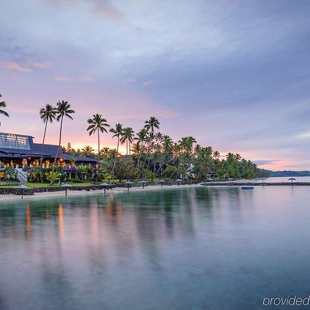 The Warwick Fiji Hotel Korolevu  Exterior photo Sunset at the Sheraton Resort