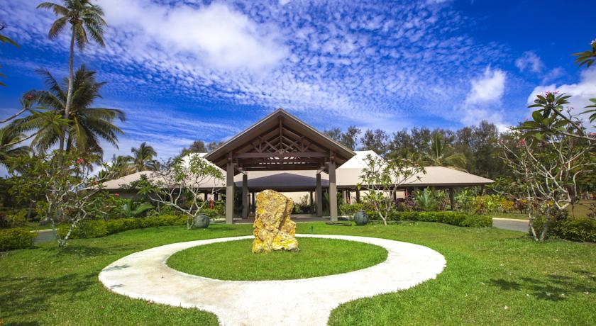 The Warwick Fiji Hotel Korolevu  Exterior photo The resort's lobby