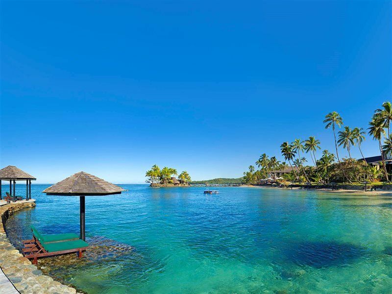 The Warwick Fiji Hotel Korolevu  Exterior photo View of the lagoon